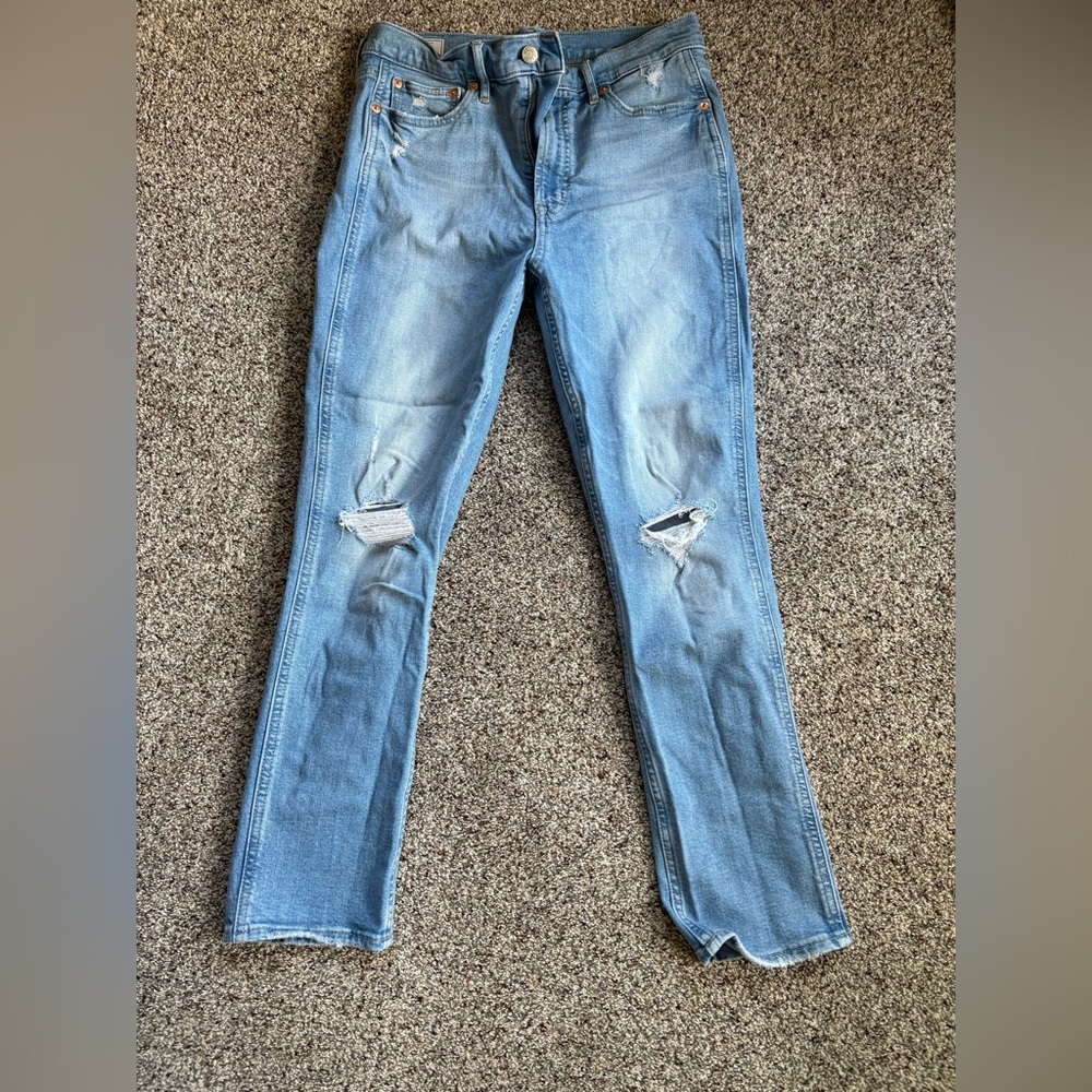 Gap Blue Distressed Jeans